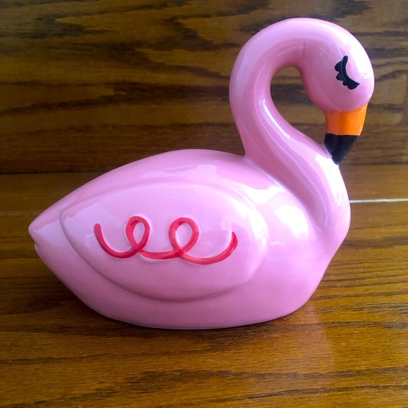 Ceramic Flamingo - Picture 2 of 5
